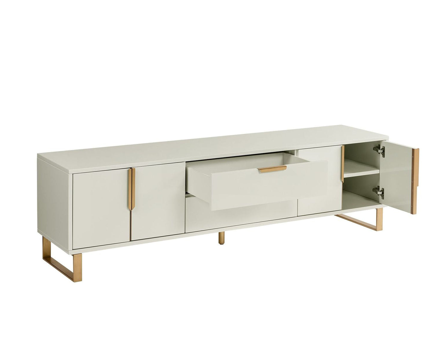 Barnette Media Console and Cabinet