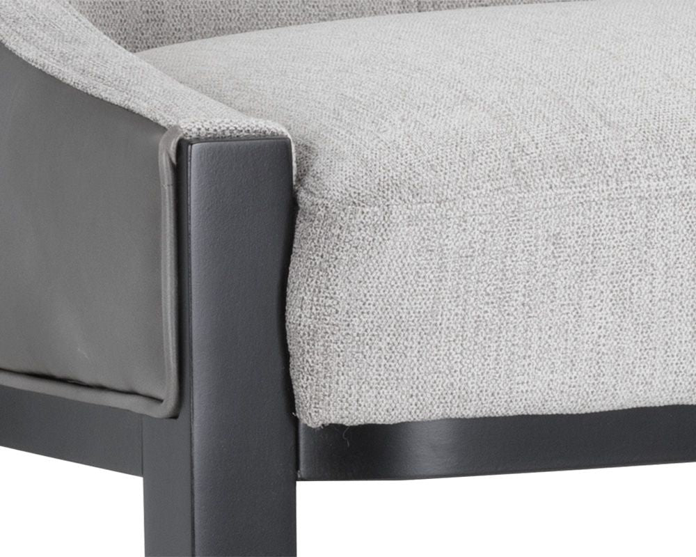 Aurora Counter Stool Polo Club Stone / Overcast Grey