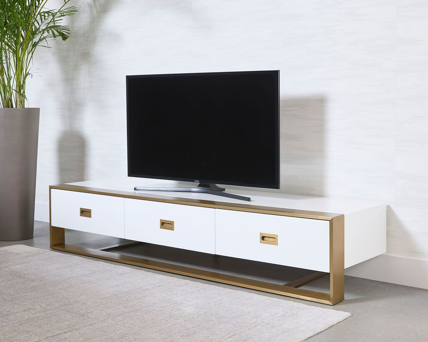 Brielle Media Console and Cabinet