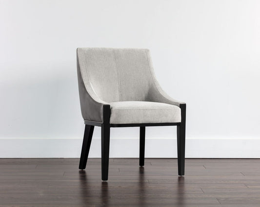 Aurora Dining Armchair Polo Club Stone / Overcast Grey