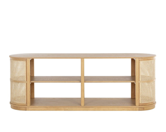 Behati Media Console and Cabinet