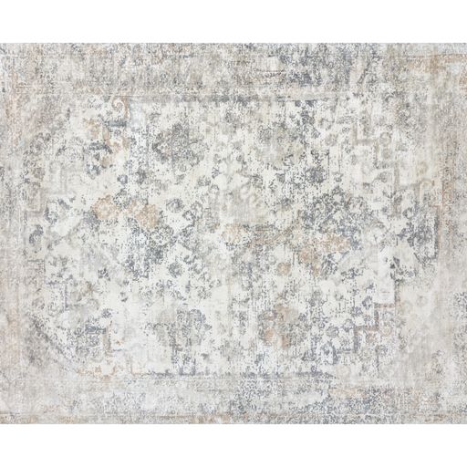 Zagora Loom Knotted Rug Grey