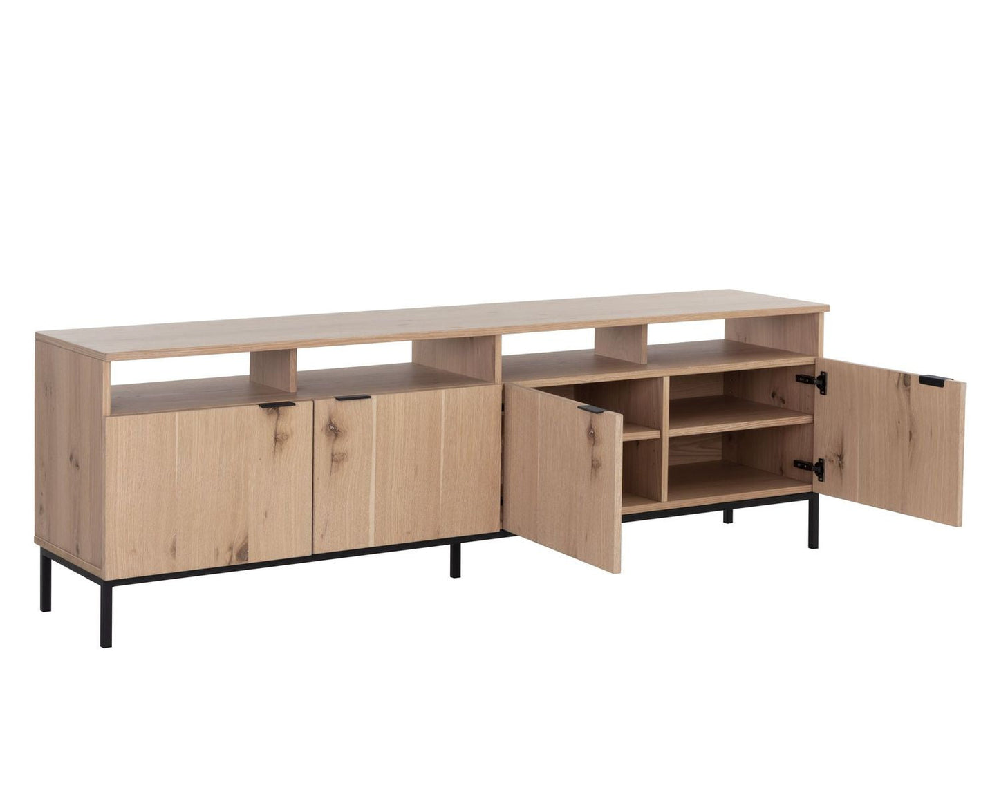 Ambrose Modular Media Console and Cabinet