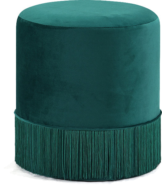 Teddy Velvet Ottoman/Stool - Furniture Depot