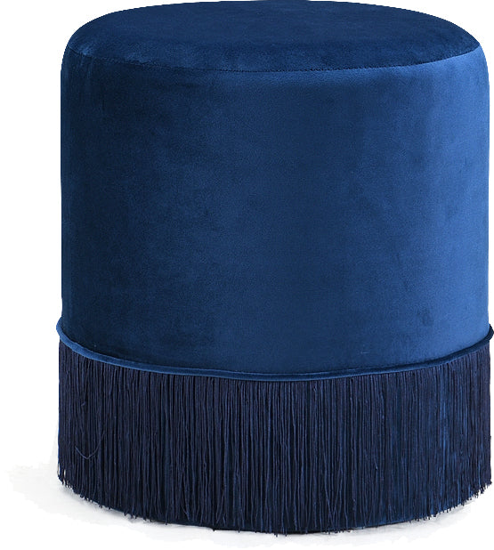 Teddy Velvet Ottoman/Stool - Furniture Depot