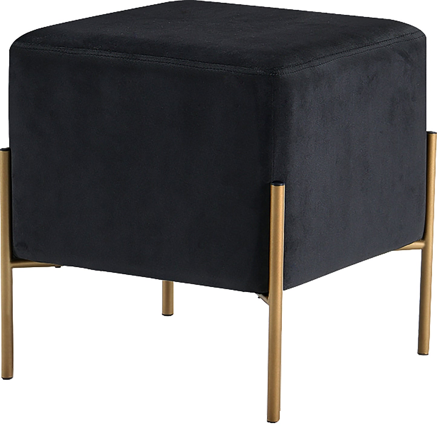 Isla Velvet Ottoman/Stool - Furniture Depot