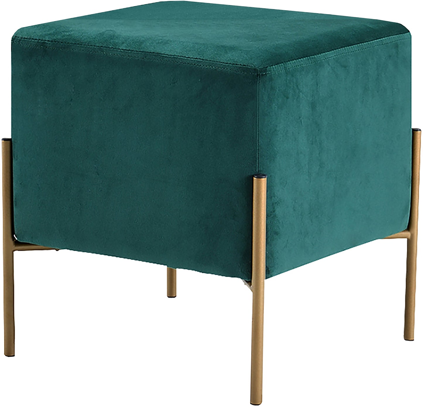 Isla Velvet Ottoman/Stool - Furniture Depot