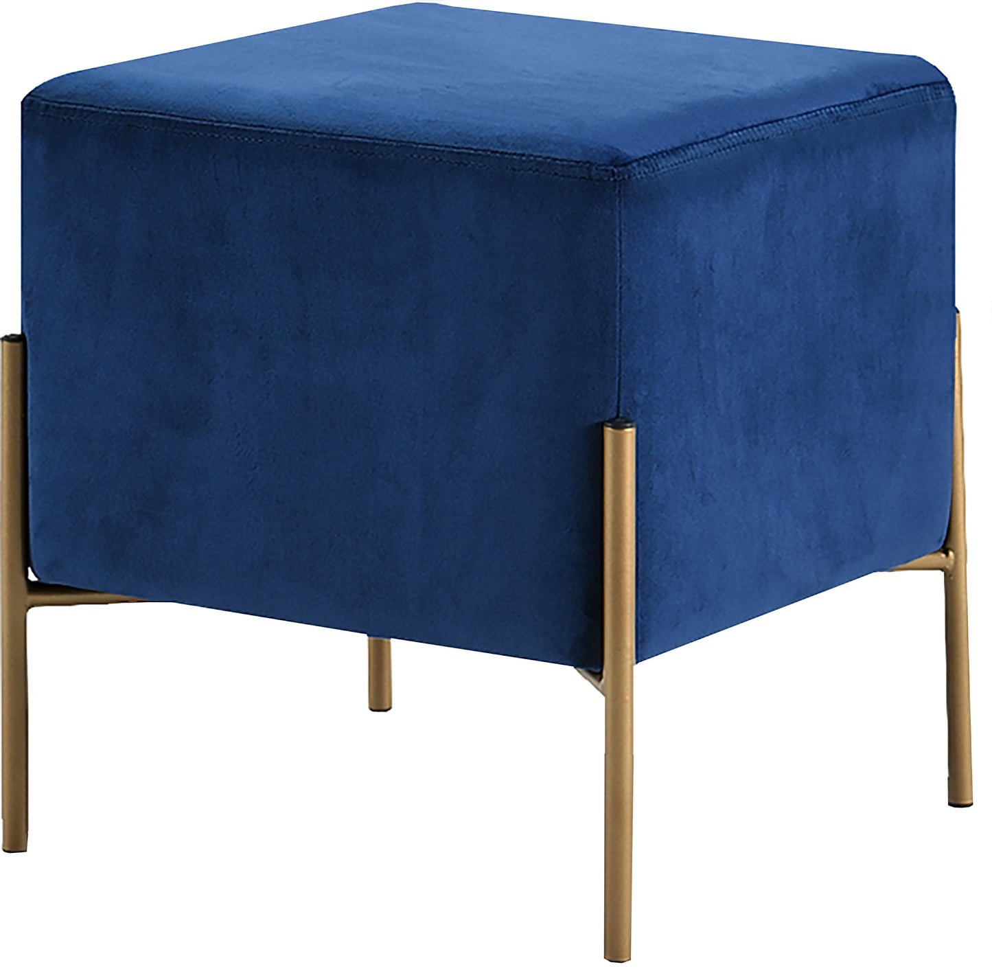 Isla Velvet Ottoman/Stool - Furniture Depot