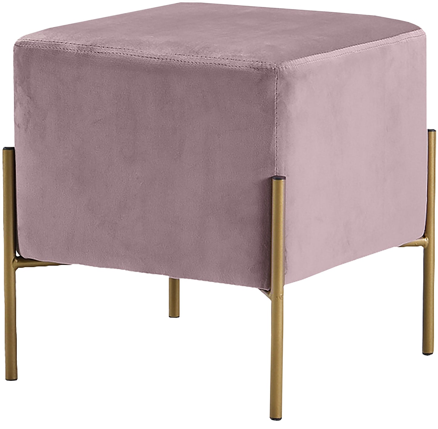 Isla Velvet Ottoman/Stool - Furniture Depot