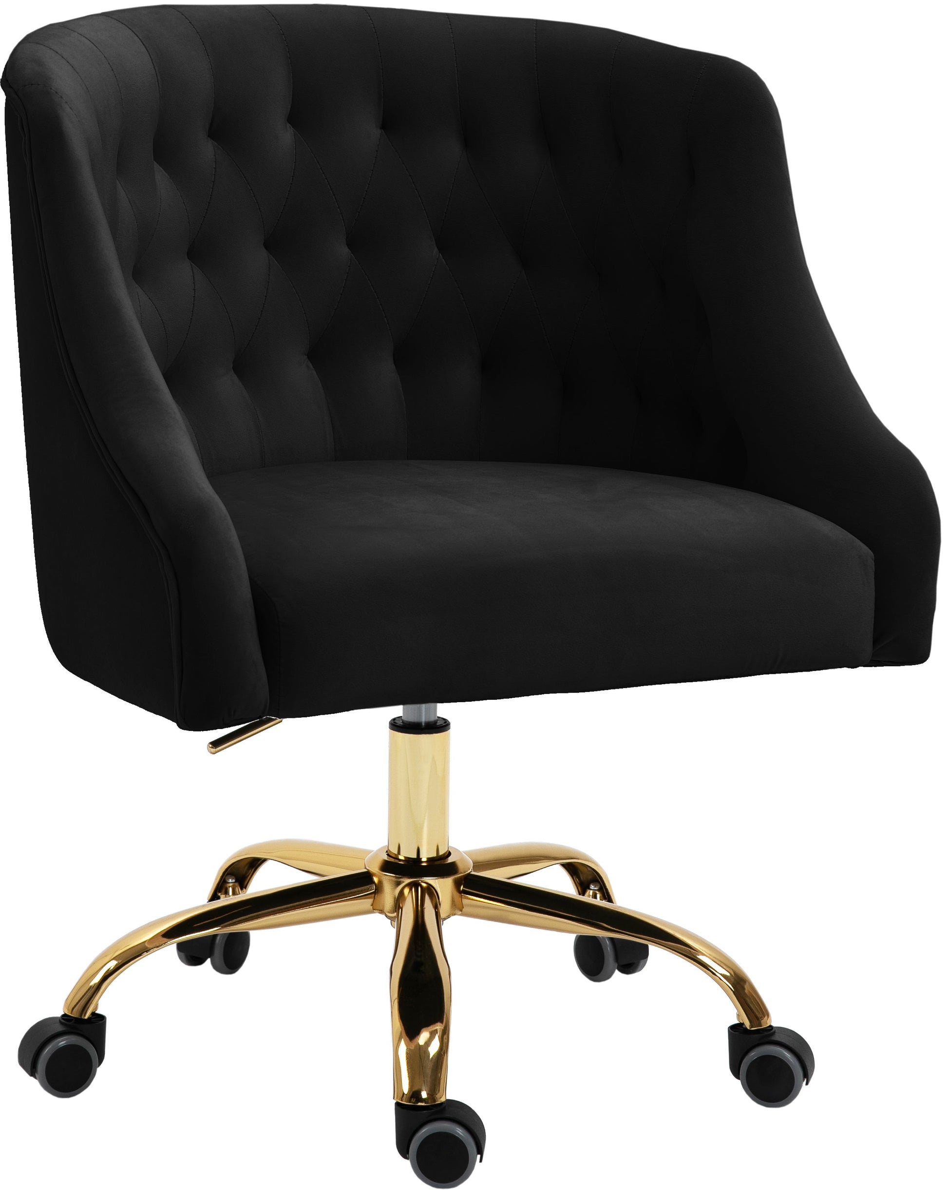 Arden Velvet Office Chair - Furniture Depot