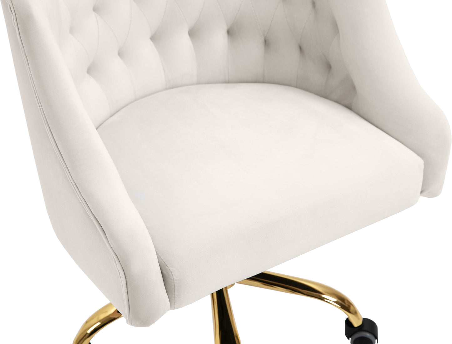 Arden Velvet Office Chair - Furniture Depot