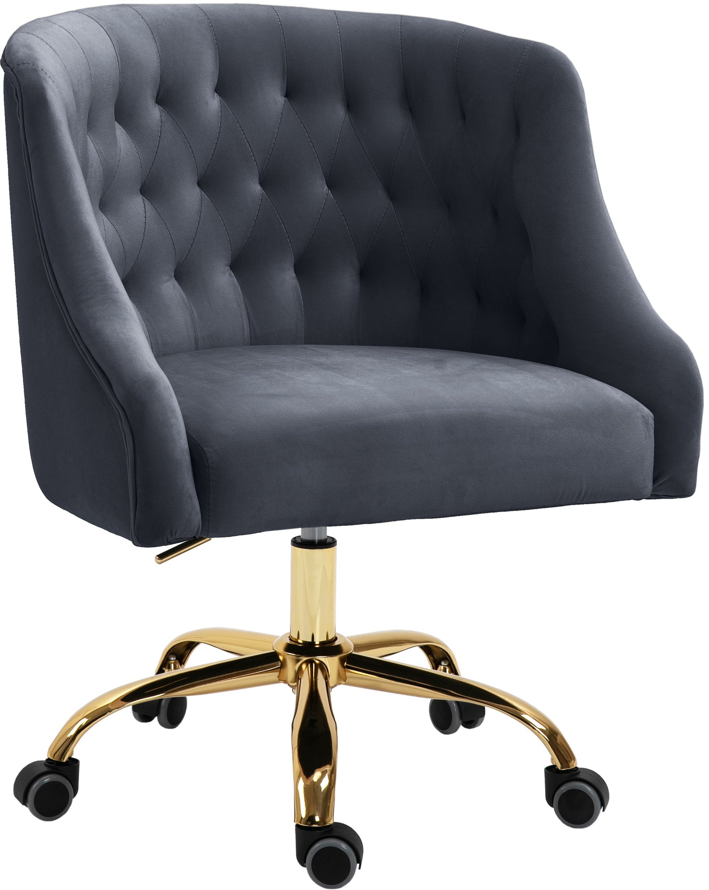 Arden Velvet Office Chair - Furniture Depot