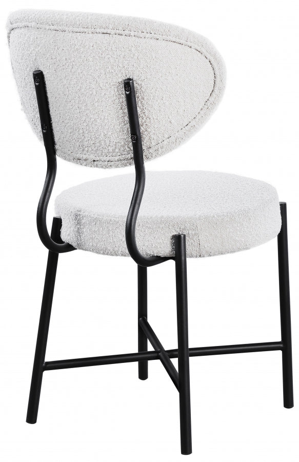 Allure Boucle Fabric Dining Chair - Furniture Depot