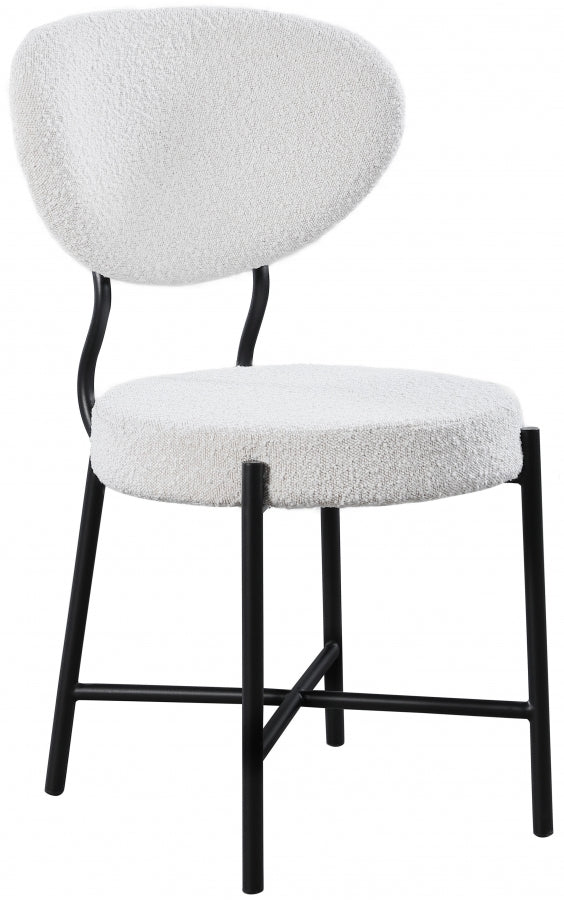 Allure Boucle Fabric Dining Chair - Furniture Depot