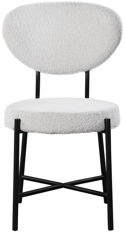 Allure Boucle Fabric Dining Chair - Furniture Depot