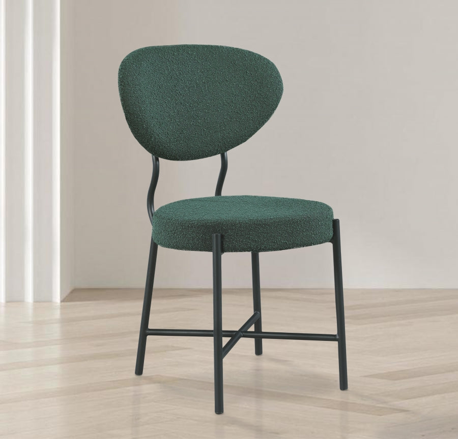 Allure Boucle Fabric Dining Chair - Furniture Depot