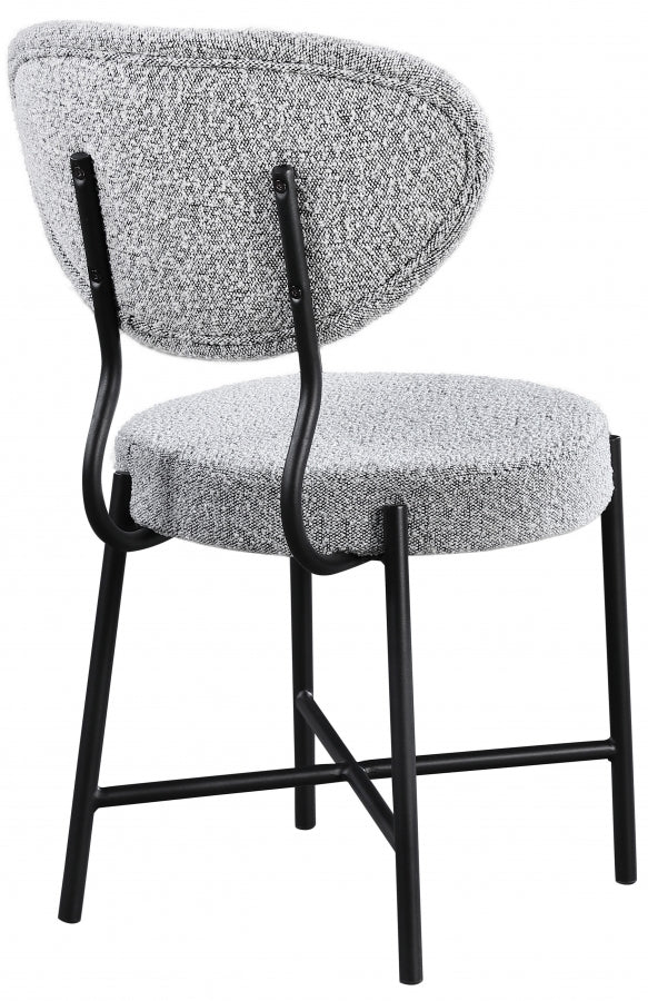 Allure Boucle Fabric Dining Chair - Furniture Depot