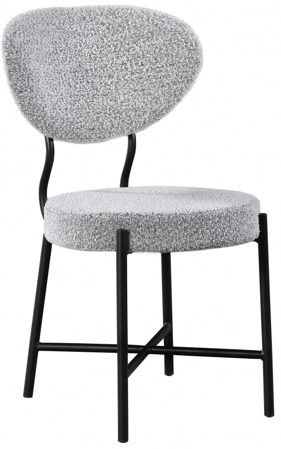 Allure Boucle Fabric Dining Chair - Furniture Depot