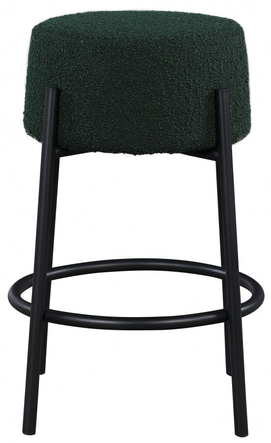 Avalon Boucle Fabric Counter Stool - Furniture Depot