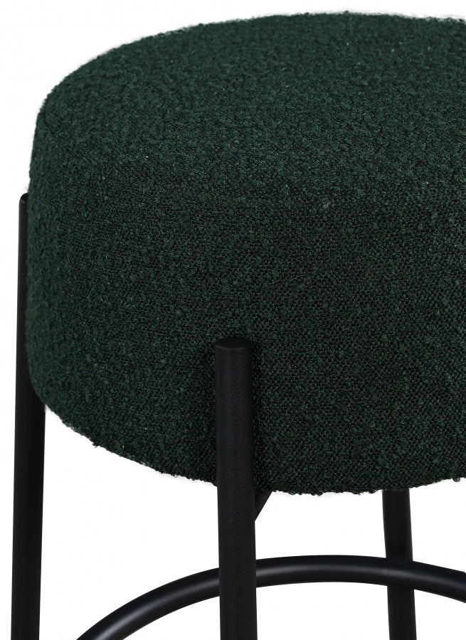 Avalon Boucle Fabric Counter Stool - Furniture Depot