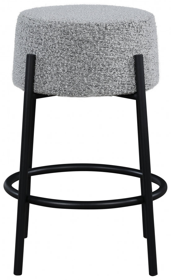 Avalon Boucle Fabric Counter Stool - Furniture Depot