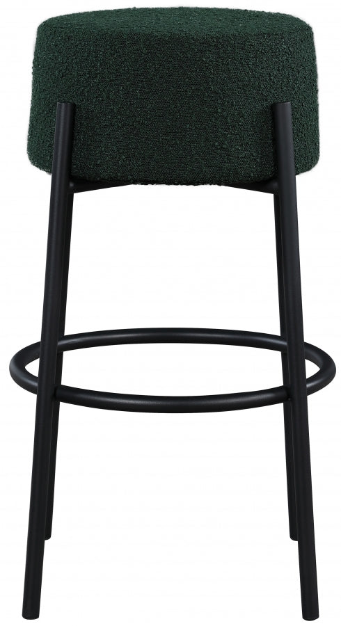 Avalon Boucle Fabric Bar Stool - Furniture Depot