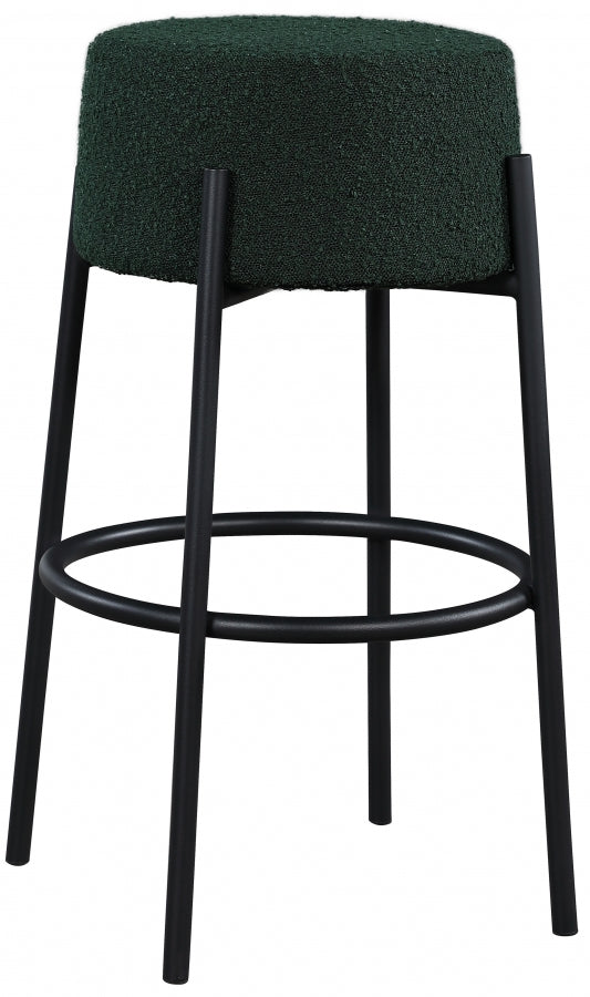 Avalon Boucle Fabric Bar Stool - Furniture Depot