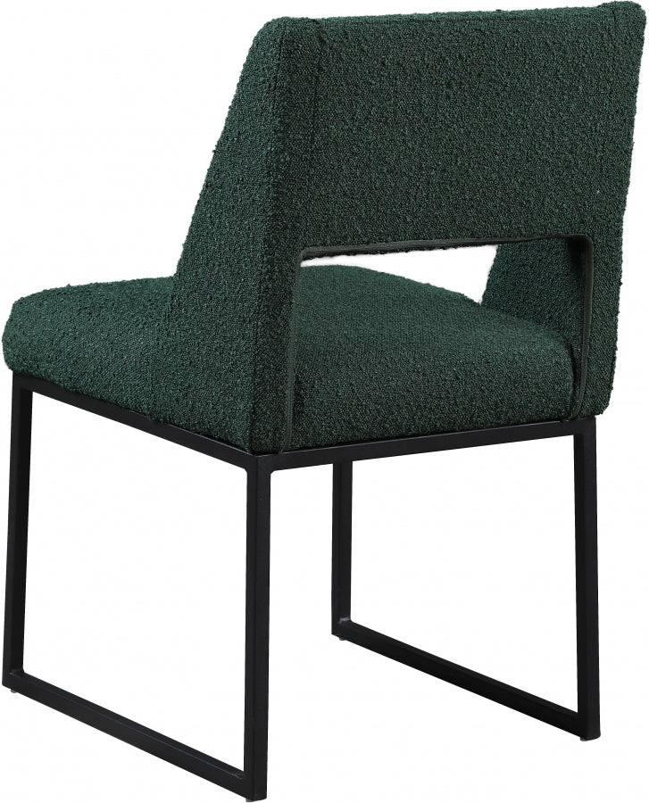 Jayce Boucle Fabric Dining Chair - Furniture Depot