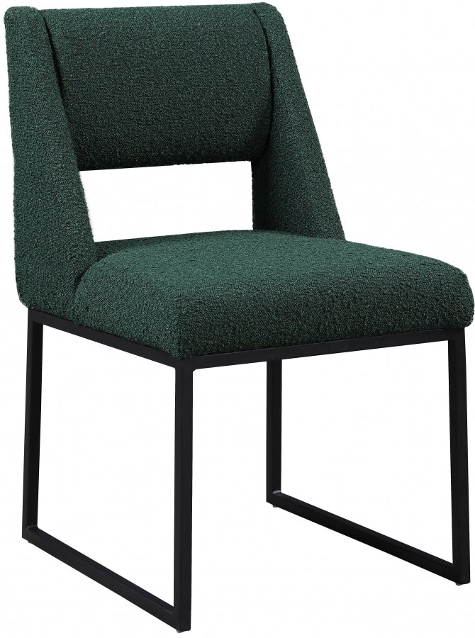 Jayce Boucle Fabric Dining Chair - Furniture Depot