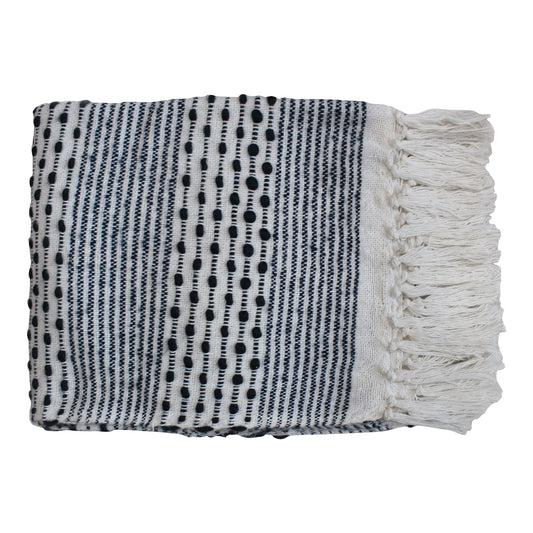 Harrison Throw Gray Blue