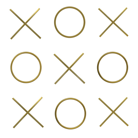 XOXO Stainless Steel Wall Decor - Furniture Depot