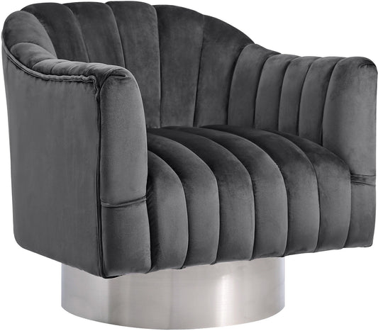 Farrah Velvet Accent Chair - Furniture Depot (7679270682872)