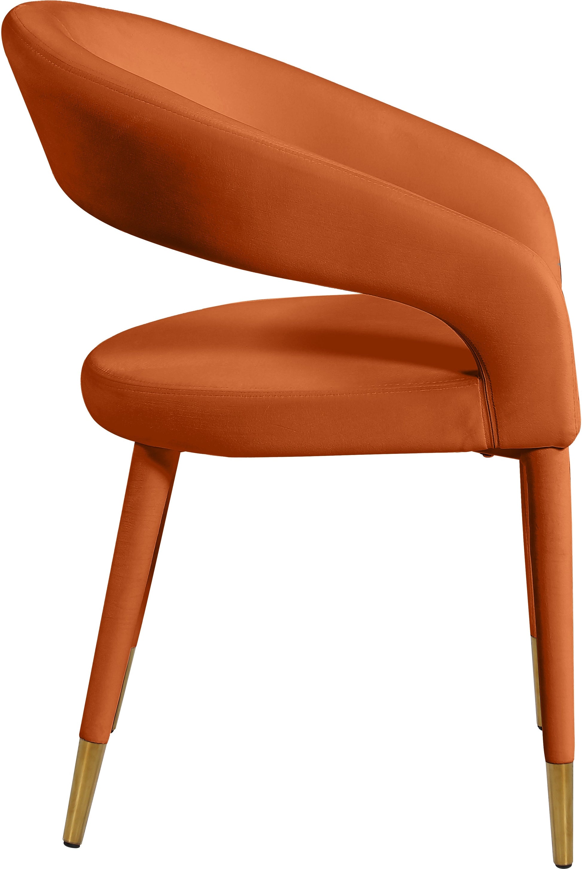 Destiny Velvet Dining Chair - Furniture Depot