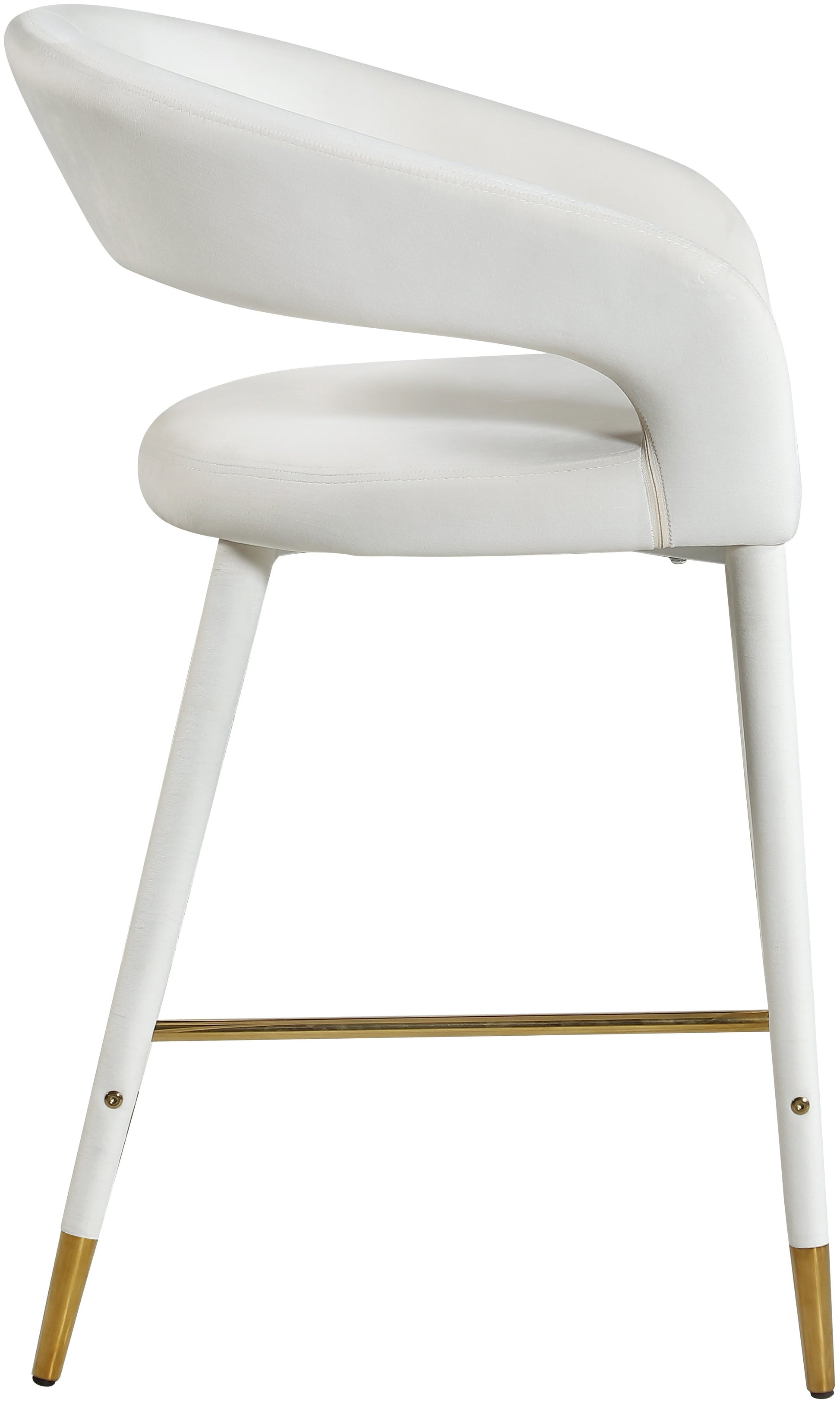 Destiny Velvet Stool - Furniture Depot (7679002050808)