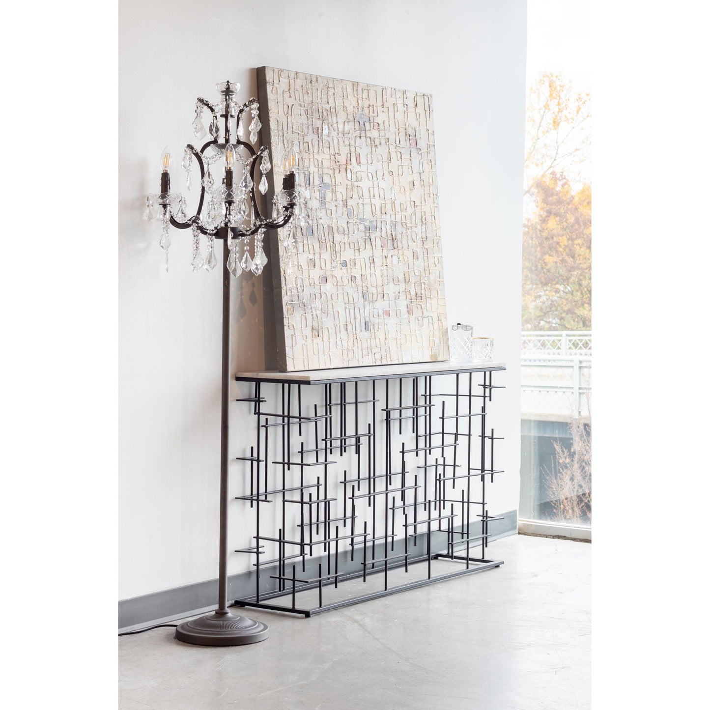 Luisa Floor Lamp Clear