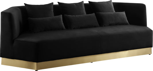 Marquis Velvet Sofa - Furniture Depot