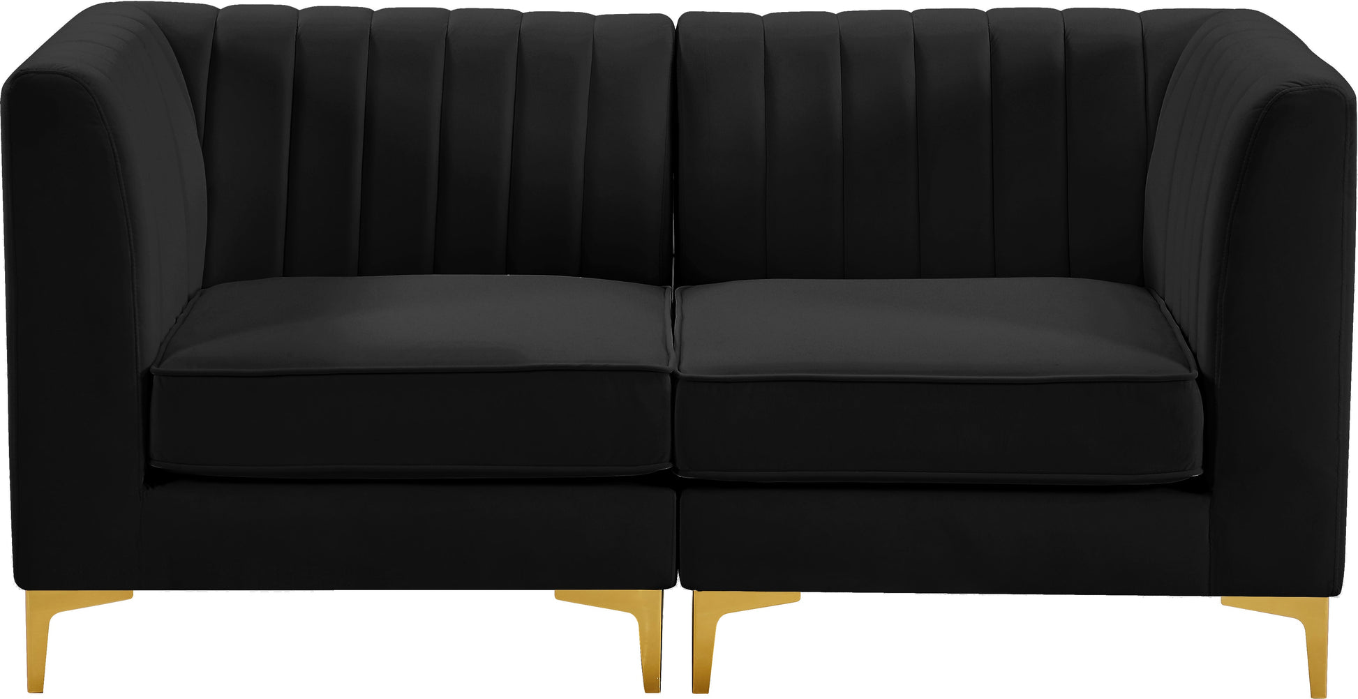 Alina Velvet Modular Sofa - Furniture Depot