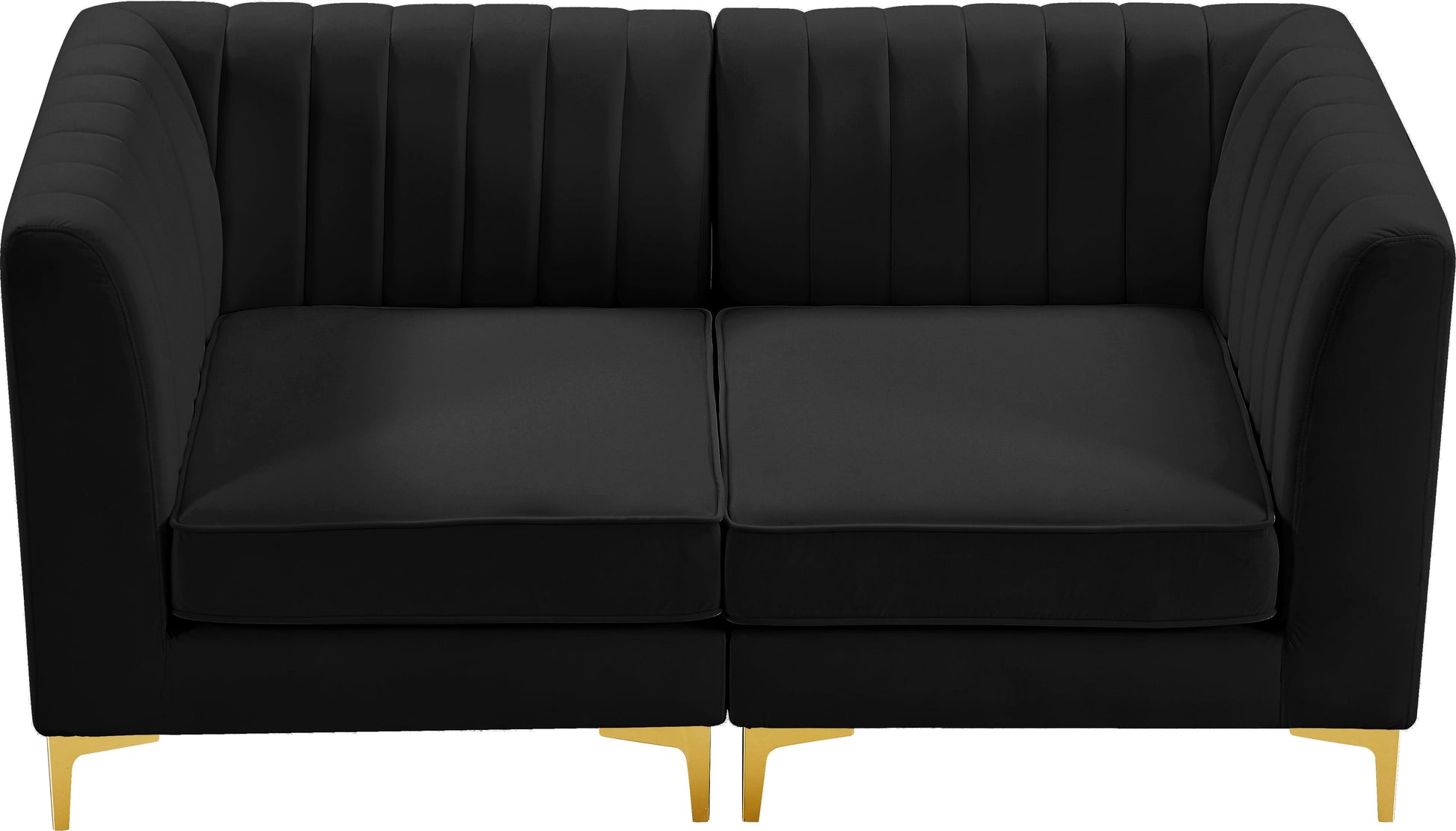 Alina Velvet Modular Sofa - Furniture Depot