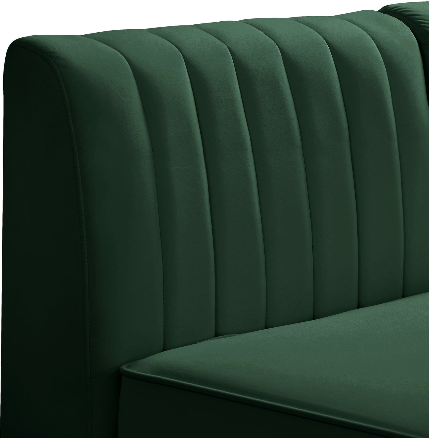 Alina Velvet Modular Sofa - Furniture Depot