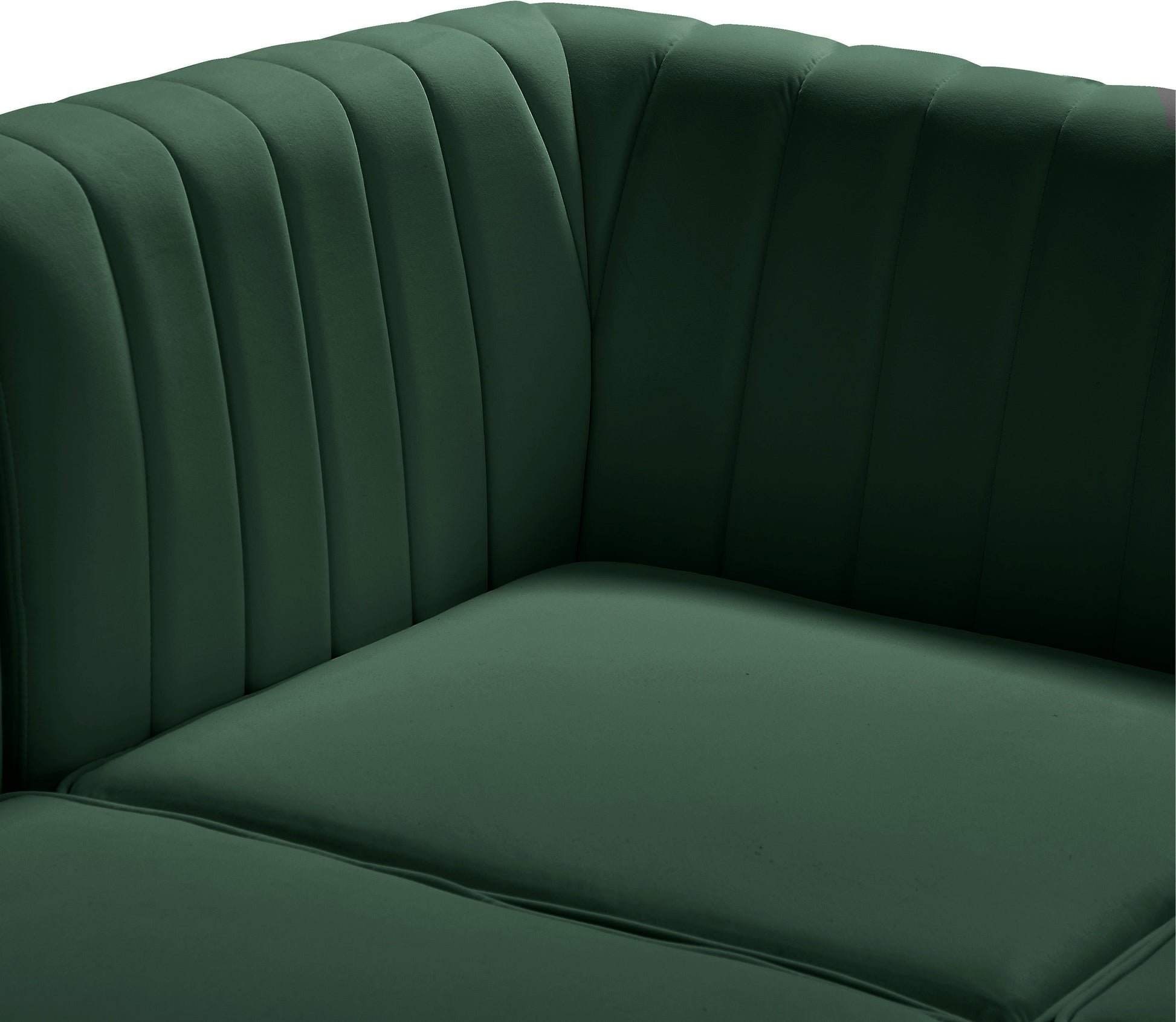 Alina Velvet Modular Sofa - Furniture Depot