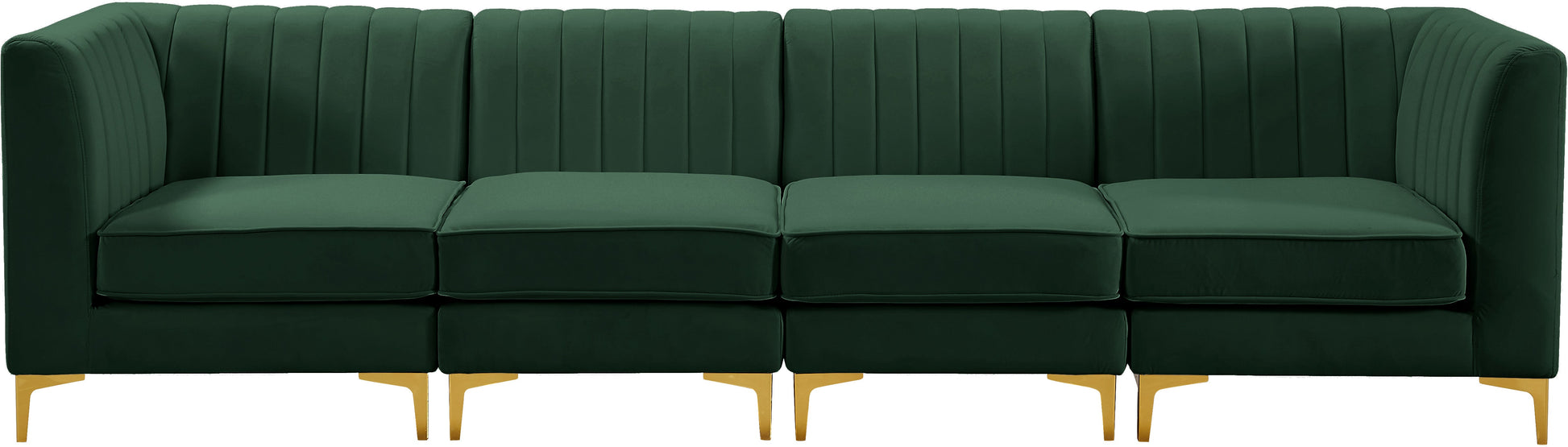 Alina Velvet Modular Sofa - Furniture Depot