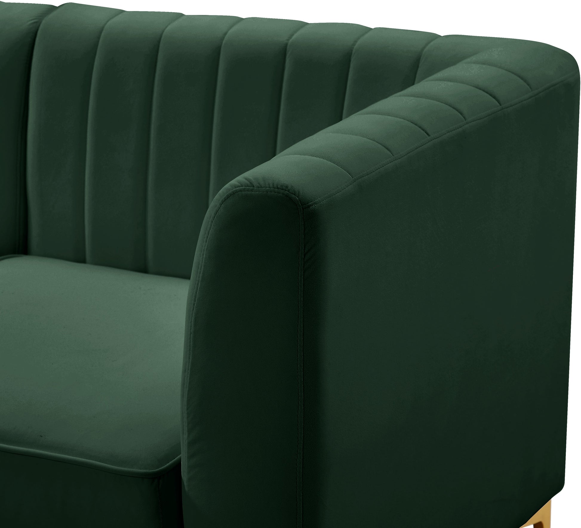 Alina Velvet Modular Sofa - Furniture Depot