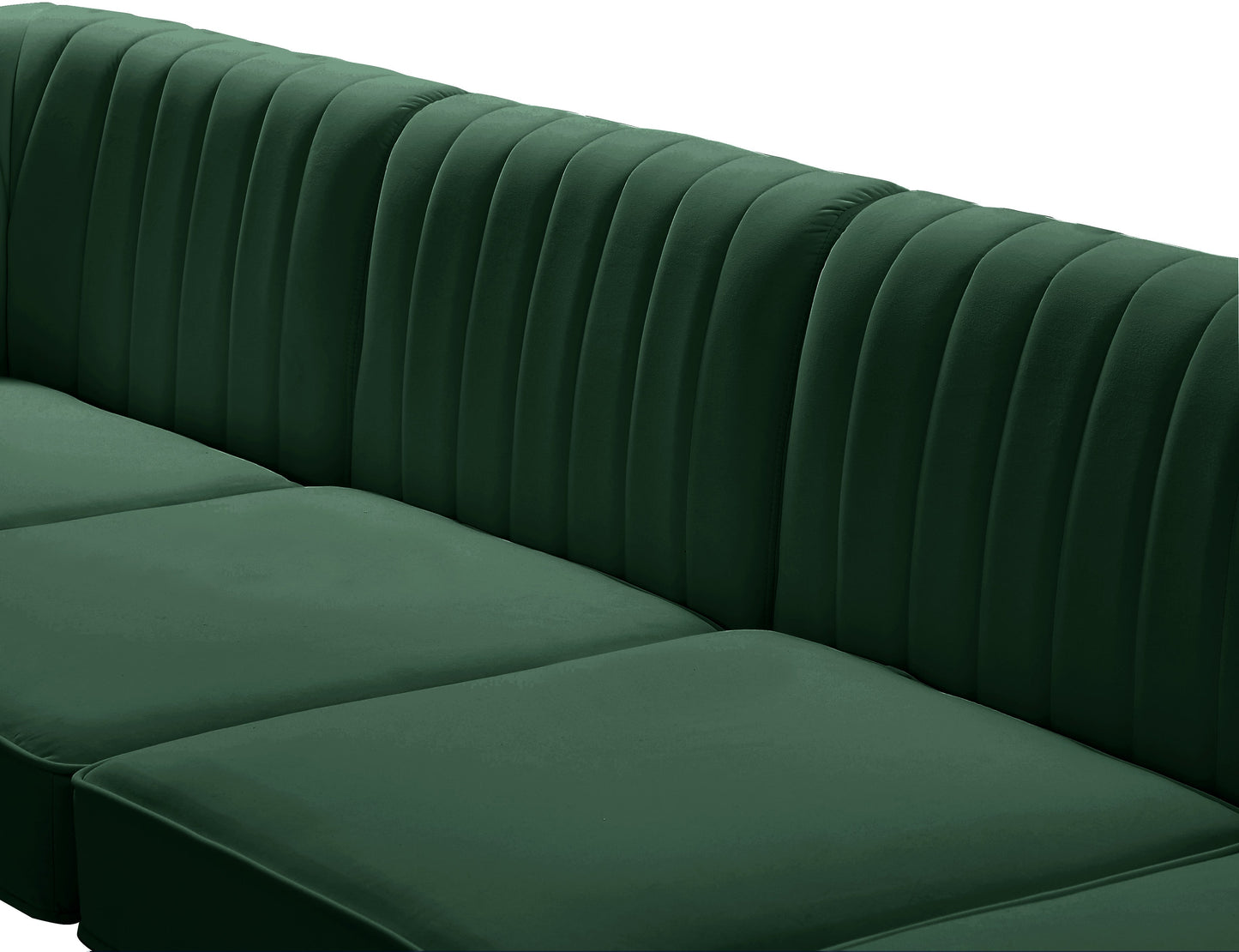 Alina Velvet Modular Sofa - Furniture Depot