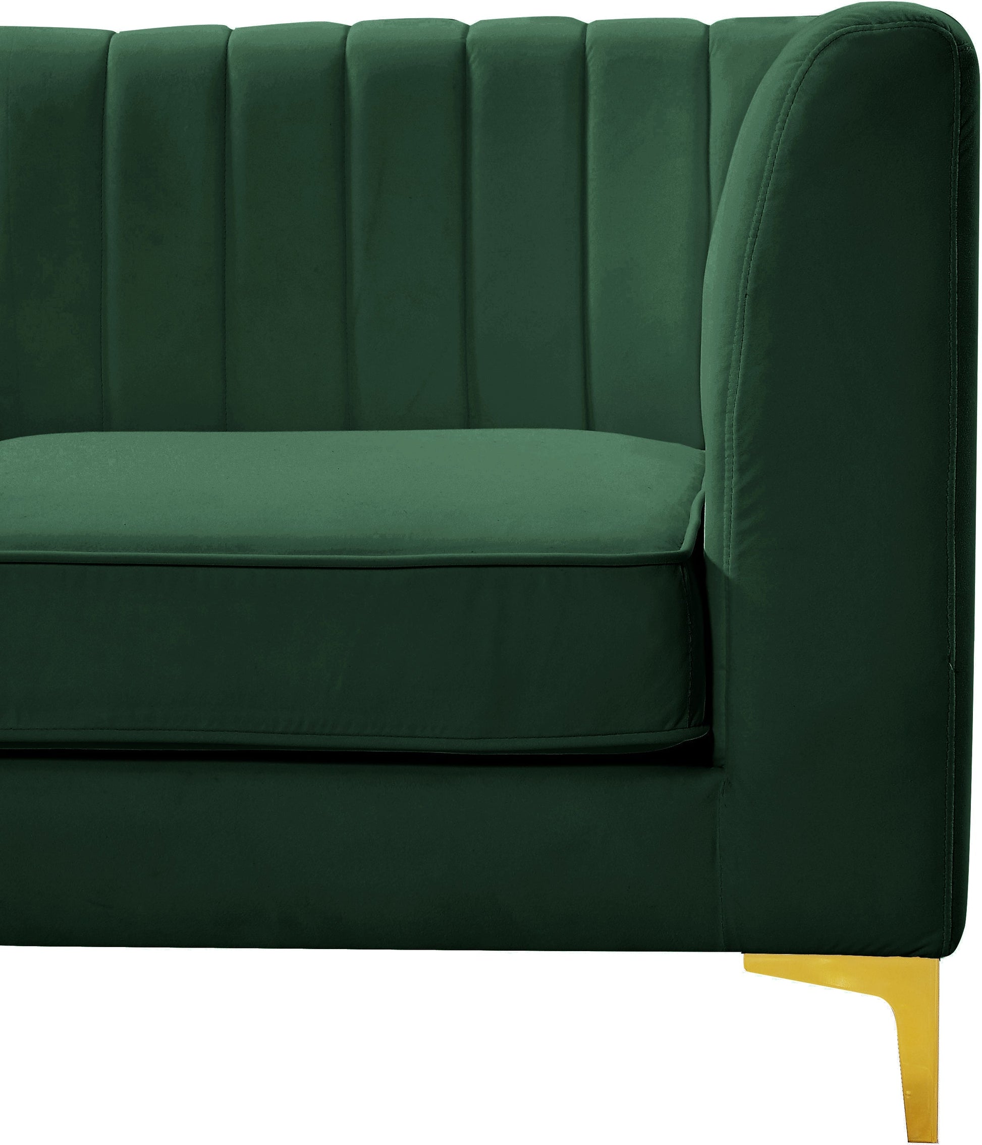 Alina Velvet Modular Sofa - Furniture Depot