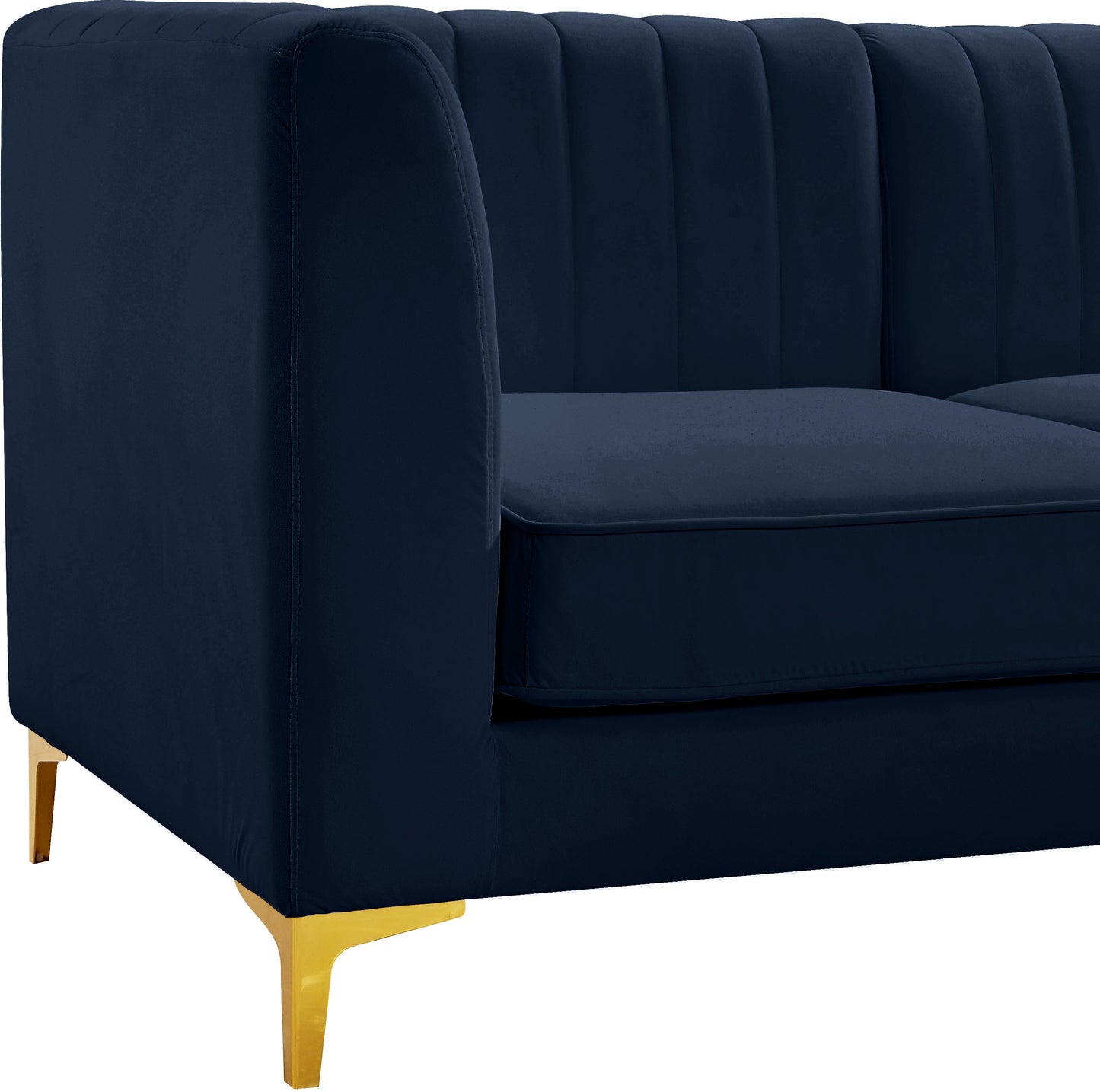 Alina Velvet Modular Sofa - Furniture Depot