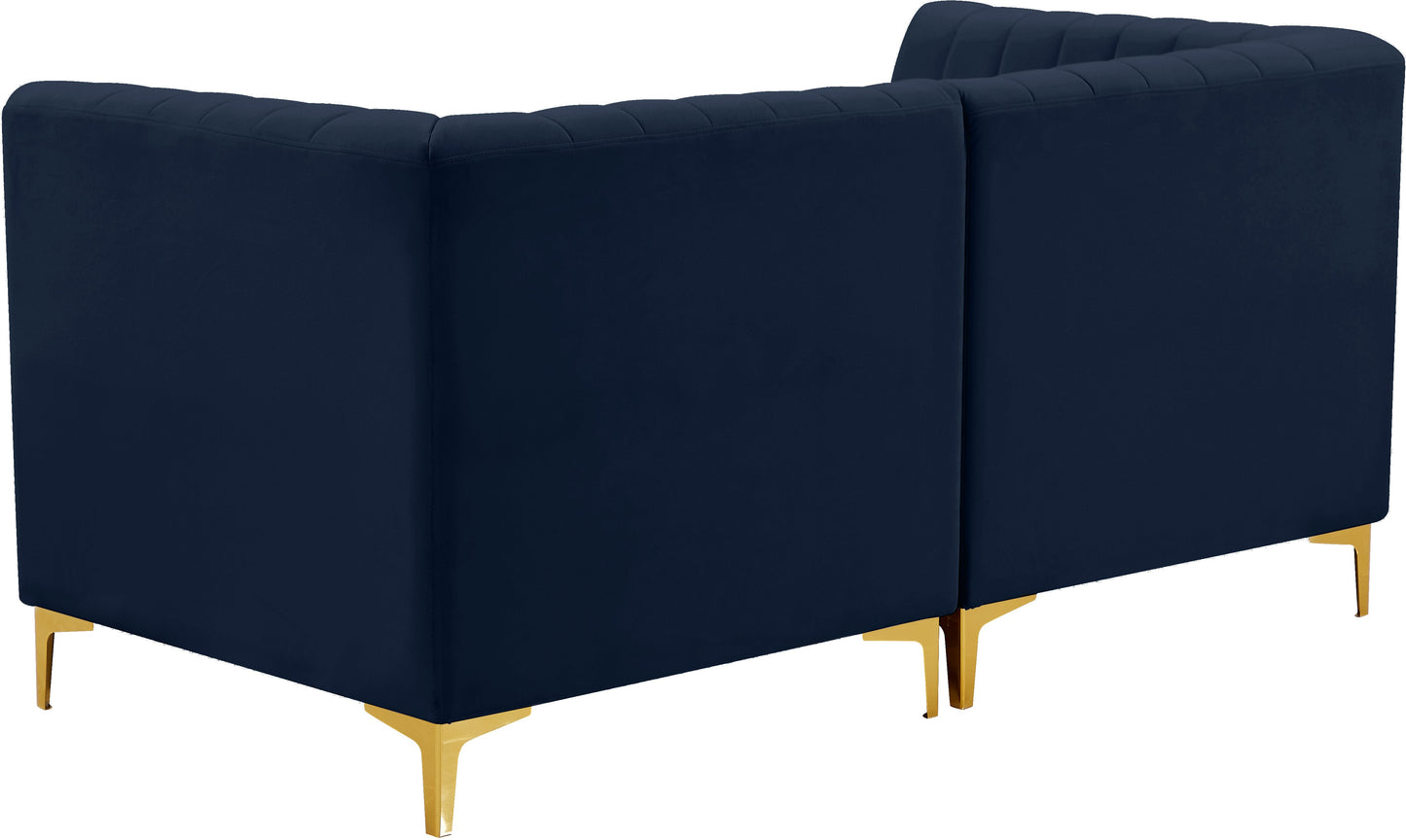 Alina Velvet Modular Sofa - Furniture Depot