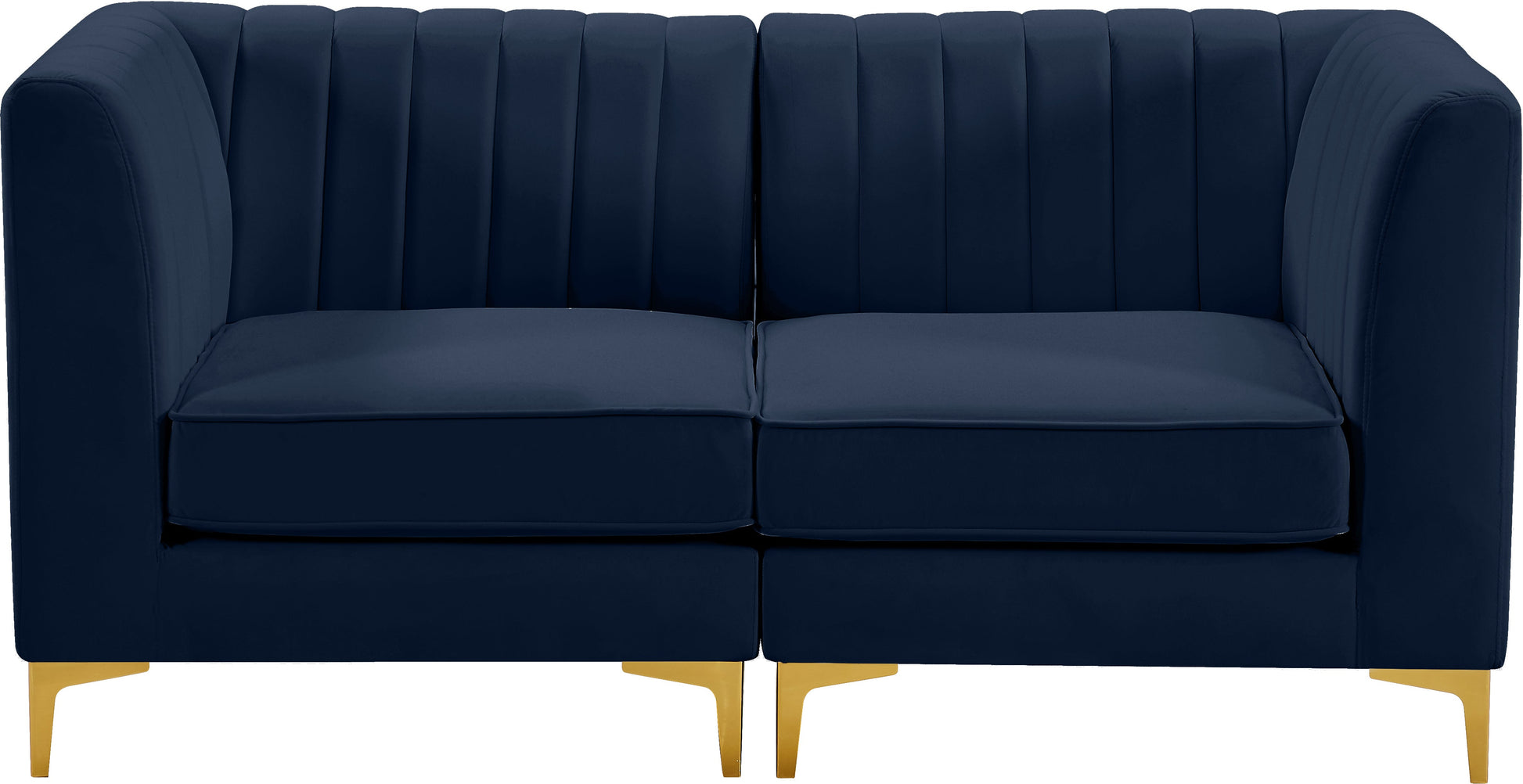 Alina Velvet Modular Sofa - Furniture Depot