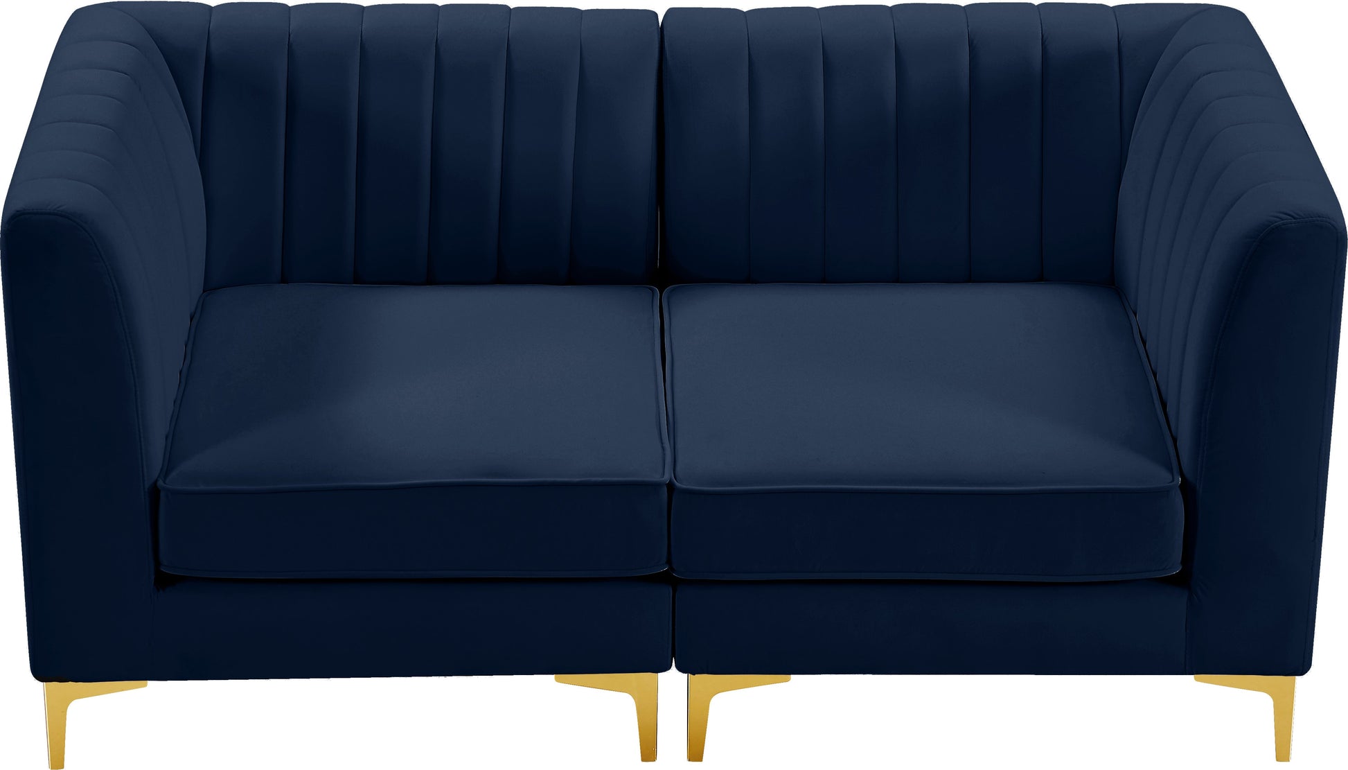 Alina Velvet Modular Sofa - Furniture Depot