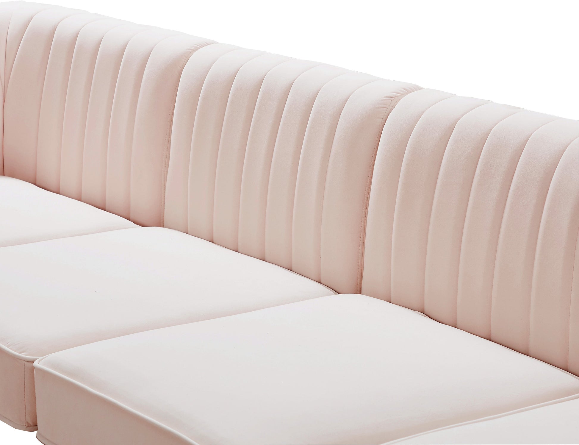 Alina Velvet Modular Sofa - Furniture Depot