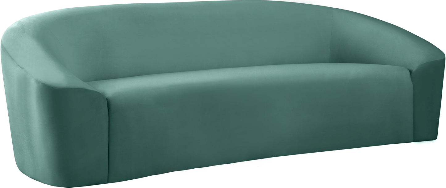 Riley Velvet Sofa - Furniture Depot